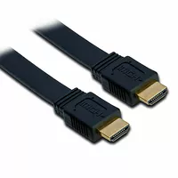 Câble HDMI Mâle Mâle Connecteurs plaqués or Ultra HD 4K Câble plat